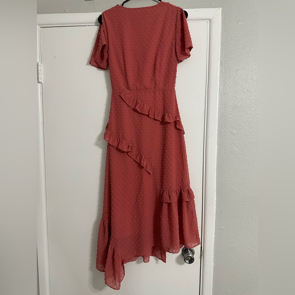 Lulus Pink Ruffle Dress - Picture 5 of 6